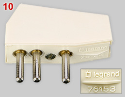 Legrand 3-pin ELV plug