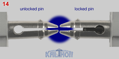 Kalthoff special Schuko plug, pin details