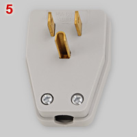 Brazilian US type flat blade plug