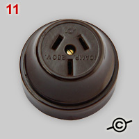 classic Uruguayan earthed socket