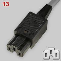 IEC 60320 C15A appliance connector