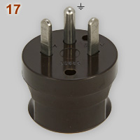 Vynckier 15A-380V single phase earthed plug