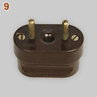 Vynckier 10A 250V 2-pin plug