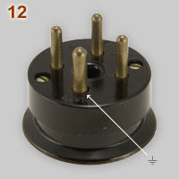 Vynckier 10A 250V 4-pin plug