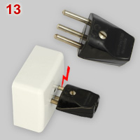 Swiss T12 socket with plug
