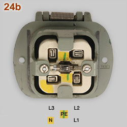 Swiss T34 wall socket