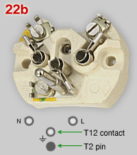 Swiss T14 socket, inside view
