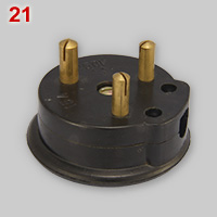 Old Chinese BS 546 type plug