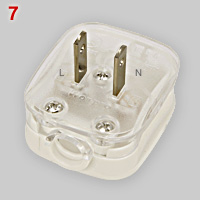 Wonpro unearthed flat blade plug