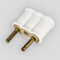 Classic porcelain flat plug