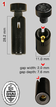 Components of Daki Buchse