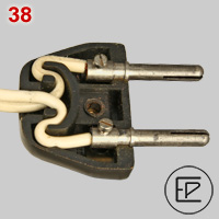 Bakelite plug made EP