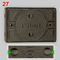 Thega-Kontakt multi-plug with shutters