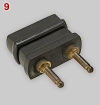 Unknown ebonite plug