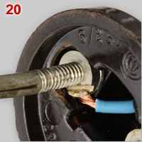 Weisse & Co-plug, detail