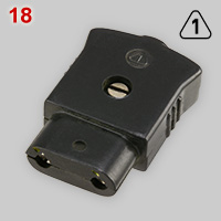 1A-250V connector plug (1)