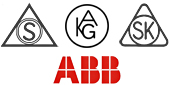 Stotz, Stotz-Kontakt, ABB logos