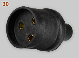 Spanish 30A 3-pin connector