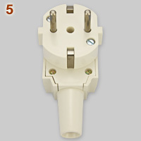 Spanish 25A plug, old model