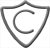 Unknown loge with C in shield