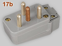 Simon 16A-380V 4-pin plug