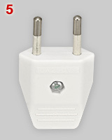10A not earthed plug made by Solera