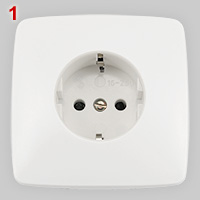 Schuko socket made by Superfil