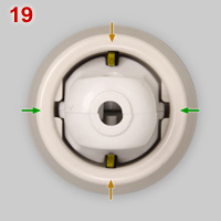 2-pin plug from Georgia in Schuko socket