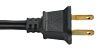 small NEMA 1-15 plug