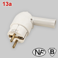 Legrand CEE 7/5 plug with handle to remove plug