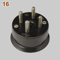 French 10A 250V three-phase plug