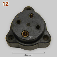 French 10A 250V three-phase socket