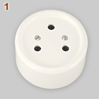 Old French 15A-250V three-phase socket