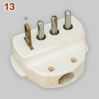 French 25A 433V three-phase plug