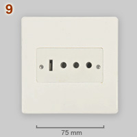 French 25A 433V three-phase socket