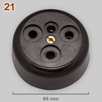 French 4-pole three-phase socket