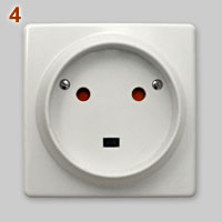 French 32A sigle phase socket