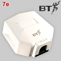 BS 1363 plug with British Telecom 'Piper" logo