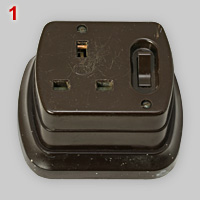 BS 1363 socket, MK 1950s