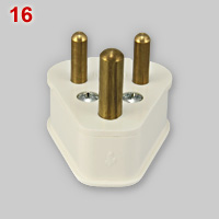 South African 6A SANS 164-3 plug