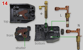 Components of a Dorman & Smith 2-way multi adapter