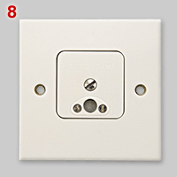 Clock plug and outlet