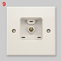 Clock outlet