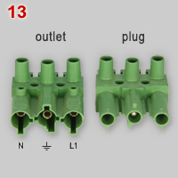 Connectors, older type
