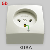 HNA plug made by GIRA