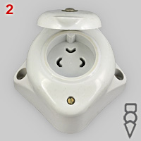 Terko socket for outdoor use