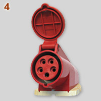 IEC60309socket5pin