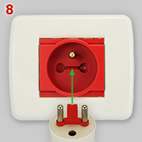 VIMAR non-standard type E socket