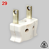 Classic lamp plug made by LK-NES