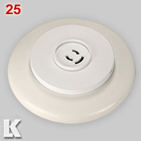 Danish lamp socket made by LK